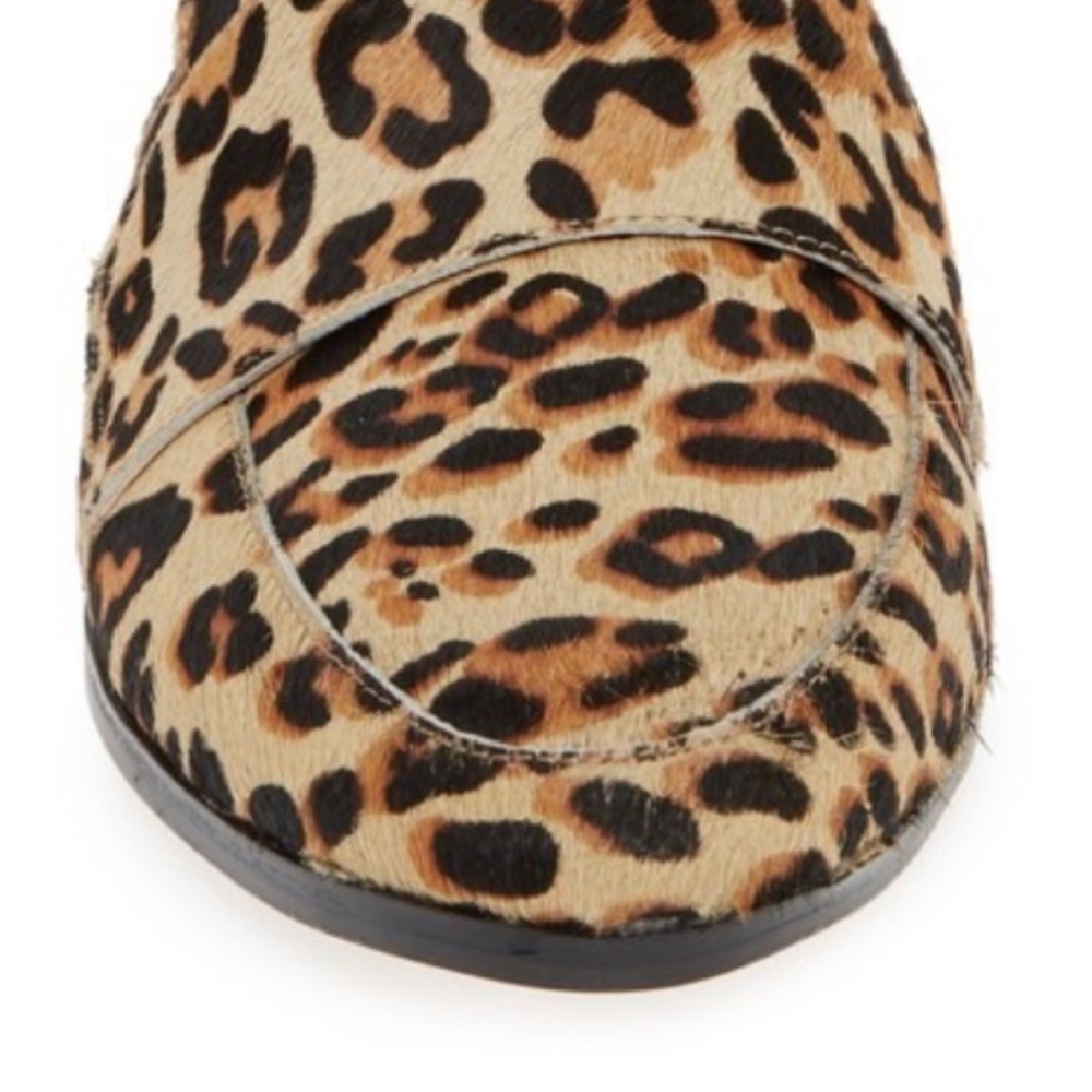 halogen // calf hair leopard mules - Picture 5 of 7